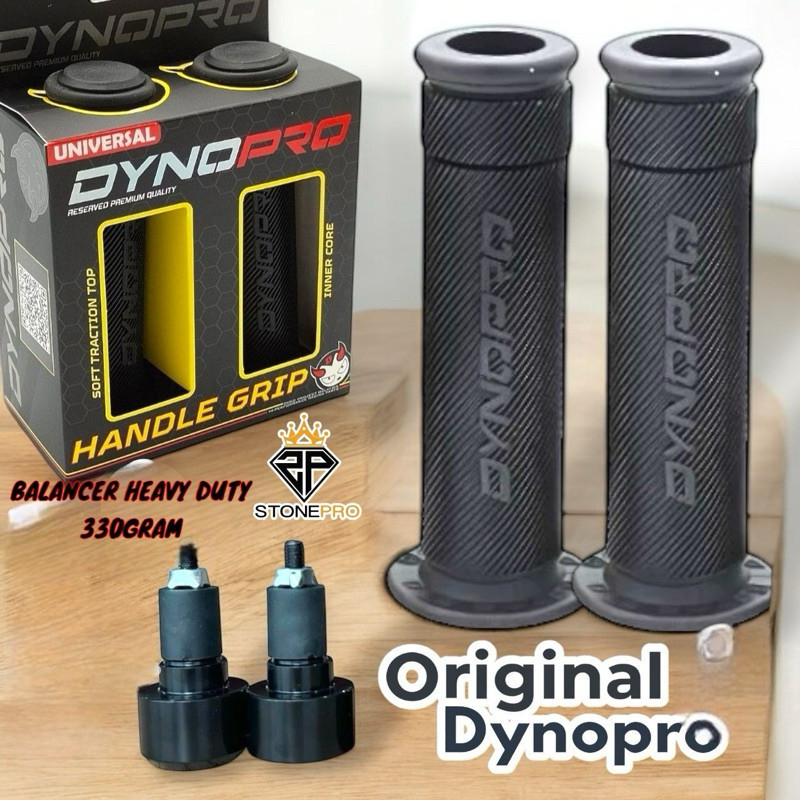 HANDLE GRIP DYNOPRO + BALANCER STONEPRO HEADVY DUTY 330GRAM LCV8 Y15ZR ...