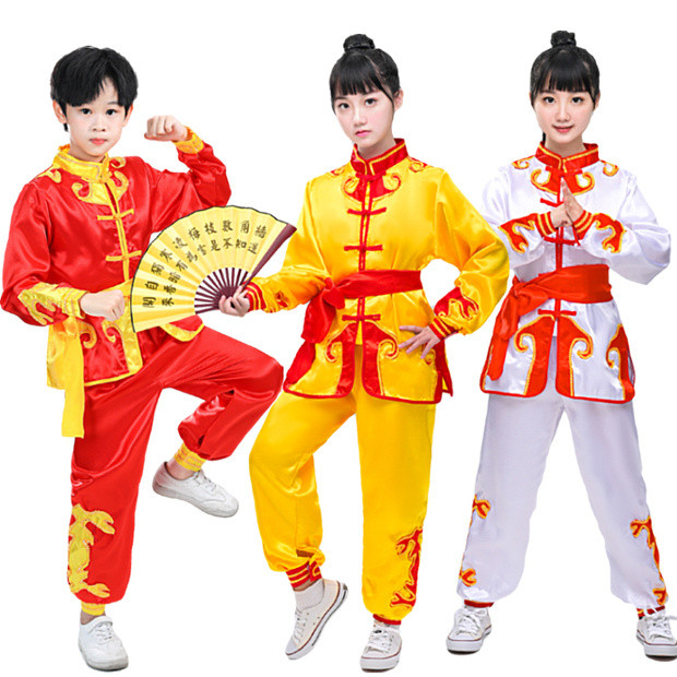 Official武术舞龙服装男女打鼓服演出服练功服腰鼓舞狮民族风功夫表演服装Preferred Products | Shopee Malaysia