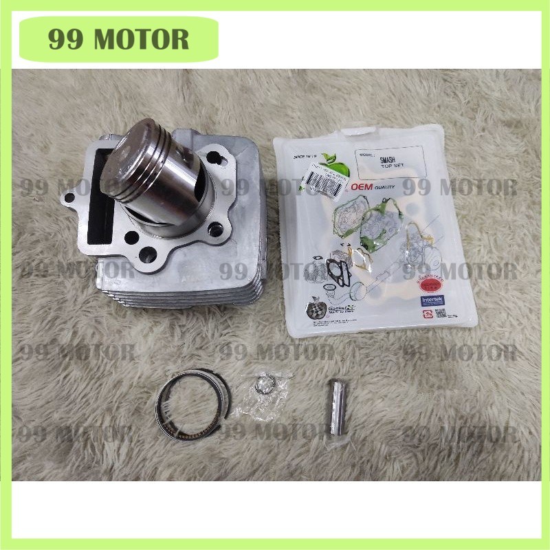 FREE TOP SET SUZUKI SMASH Cylinder Block + Piston + Ring Pin COMPLETE ...