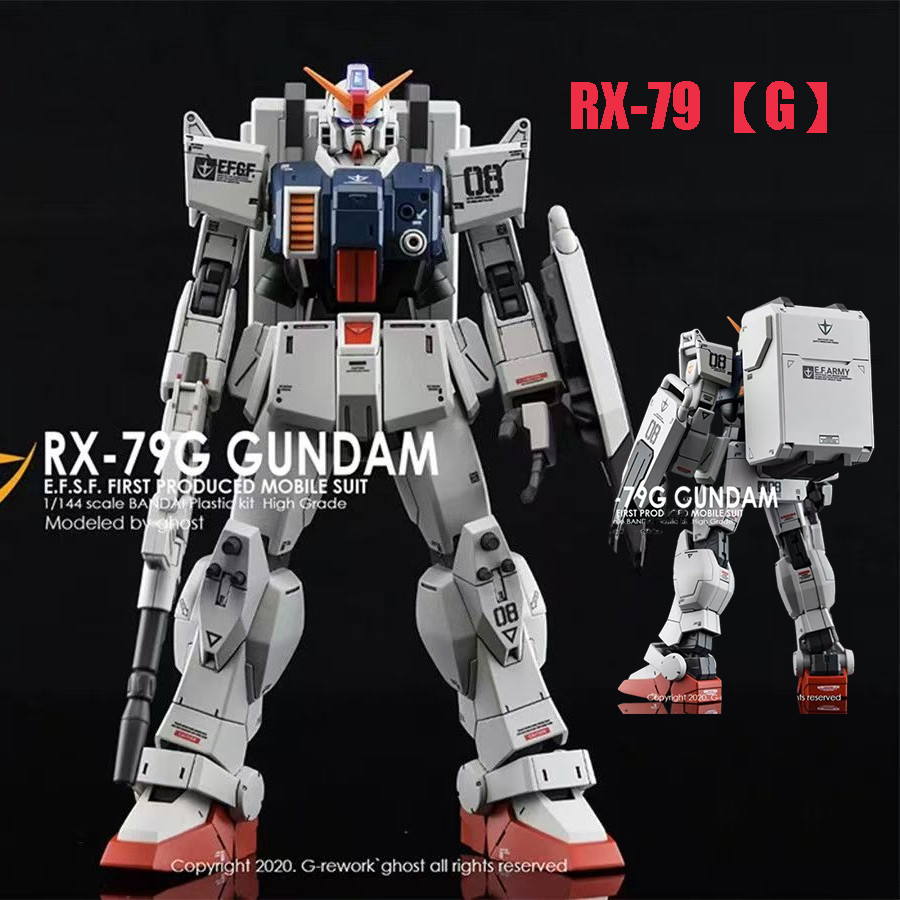 Mô hình lắp ráp HG 1/144 RX-79G GUNDAM GROUND TYPE 08th MS Team HGUC bandai