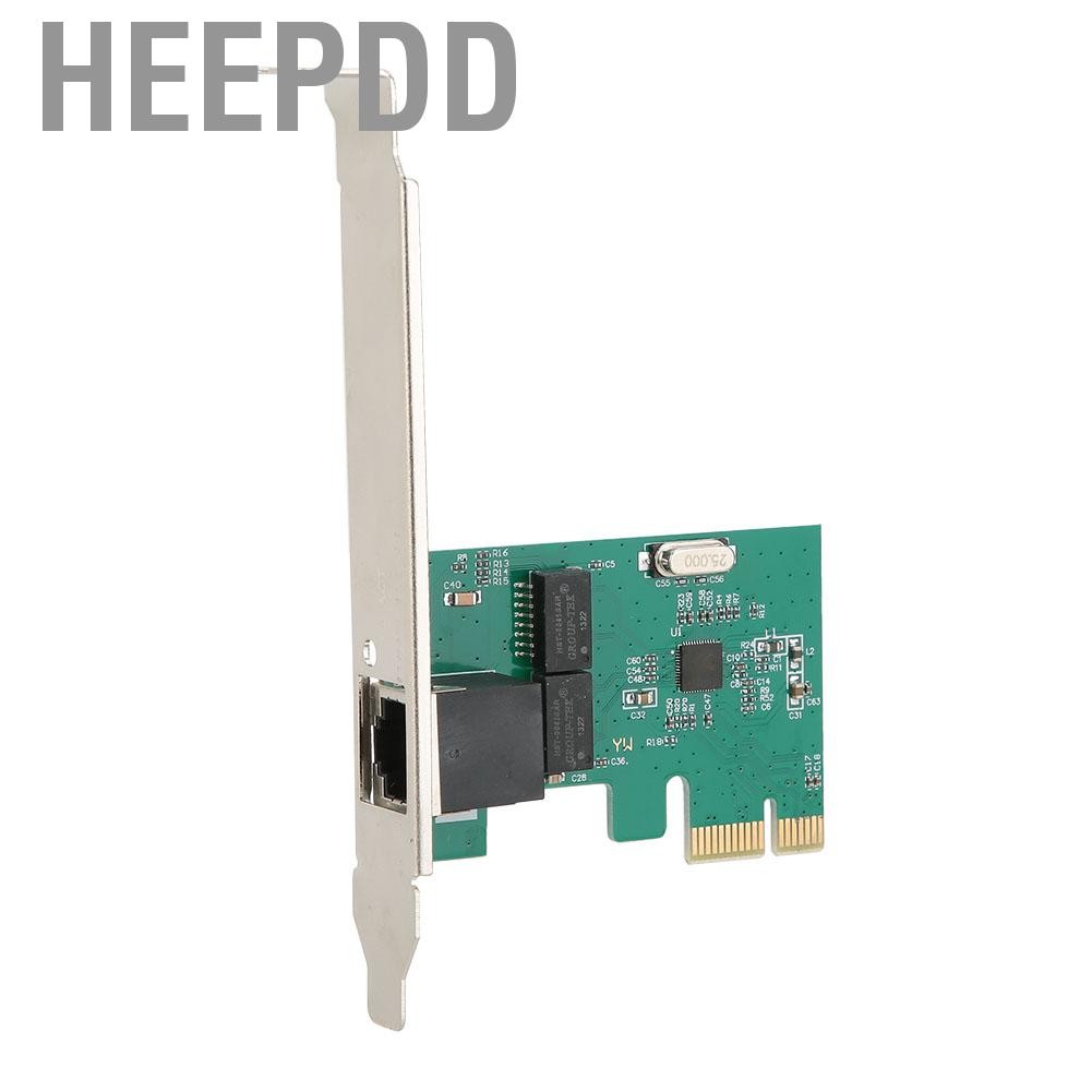 HEEPDD Gigabit LAN Card Desktop Adapter PCI-E Controller Processor Full ...