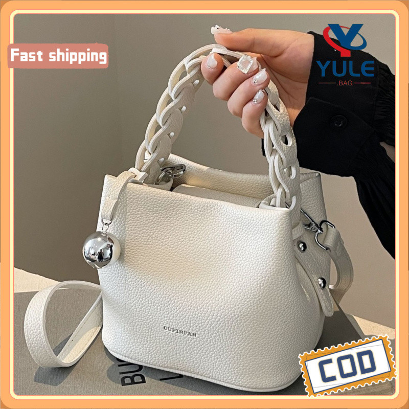 YULE Korean Style Shoulder Handbag PU Leather Multi Way Bag for ...