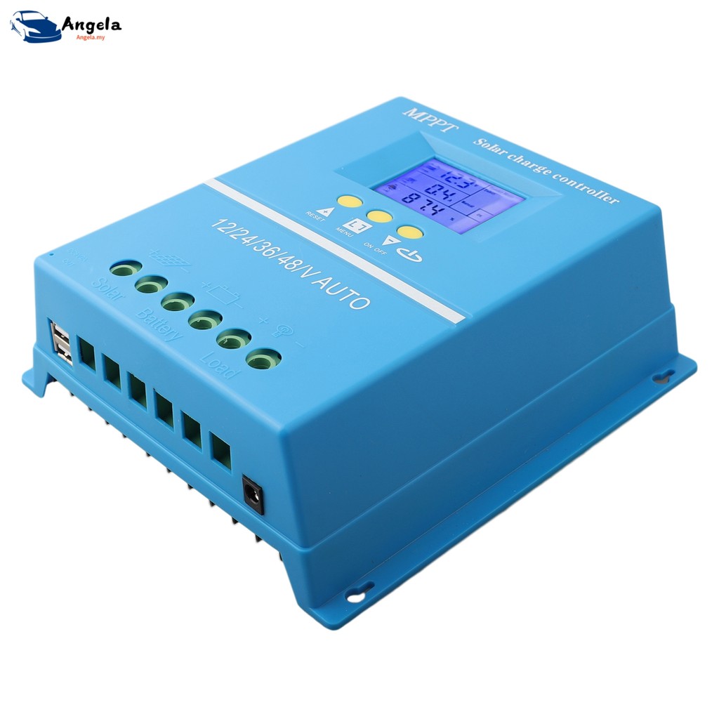 Angela.my ️60A/80A/100A 12V-48V for MPPT Solar Charge Controller PV ...