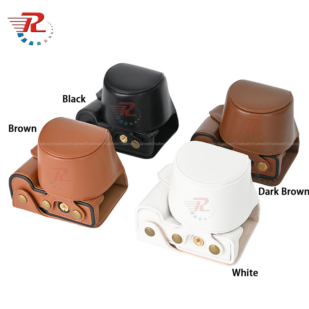 MUZIRI KINOKOO Étui Cuir PU Sony ZV-E10 Avec Objectif 16-50 Mm - Protection Caméra