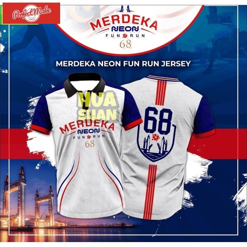 68th Merdeka 2025 Design Sublimation Jersey | Boy Independent Shirts ...