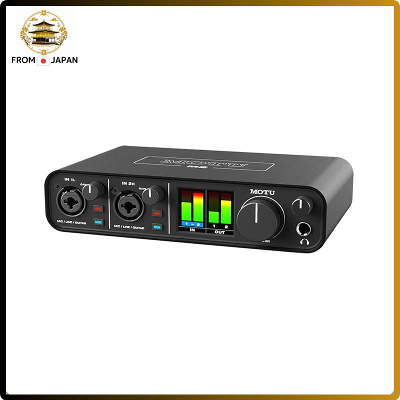 MOTU M4 4in 4out USB Audio Interface for Gaming and Music