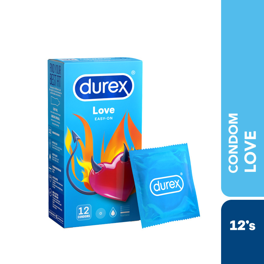 DUREX Love Easy-On Condom 12's | Shopee Malaysia