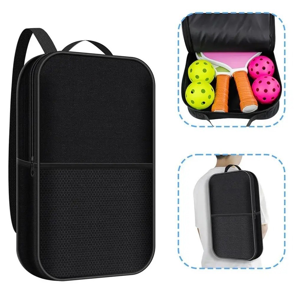 Pickleball Paddle Bag, Sports Adjustable Pickleball Rackets Backpack ...