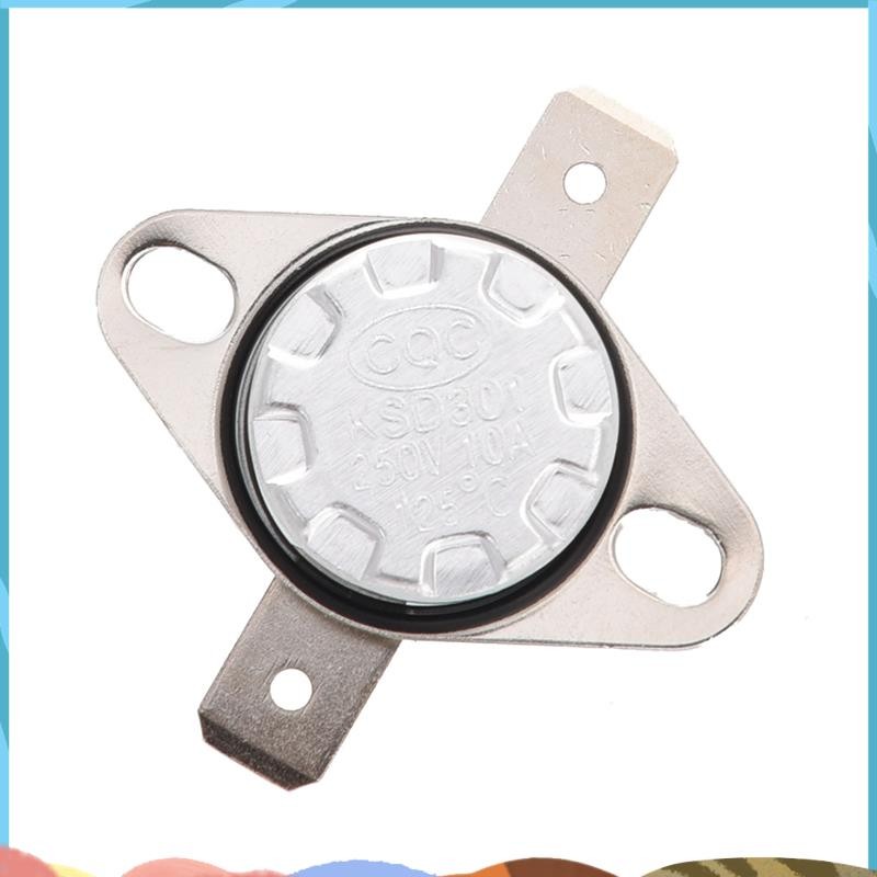 3 Stück Thermostat KSD301 165°C - Bimetall Temperaturschalter NC 250V 10A