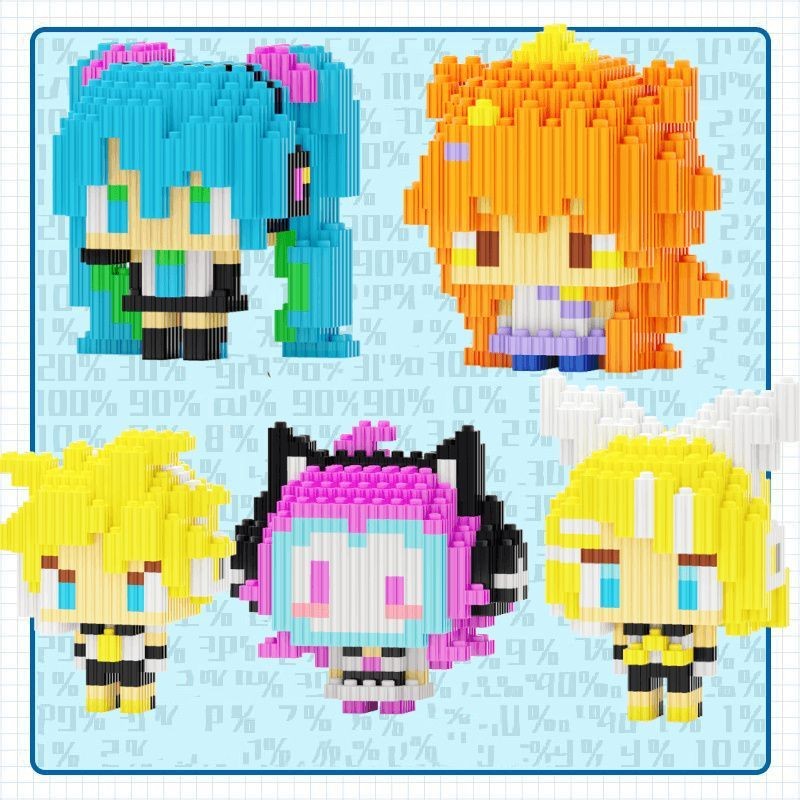 Project Sekai Colorful Stage feat. Hatsune Miku Pixel Art Building ...