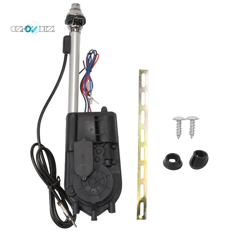 Universal Car AM FM Radio Motor Power Booster Antenna Electric Aerials Automatic