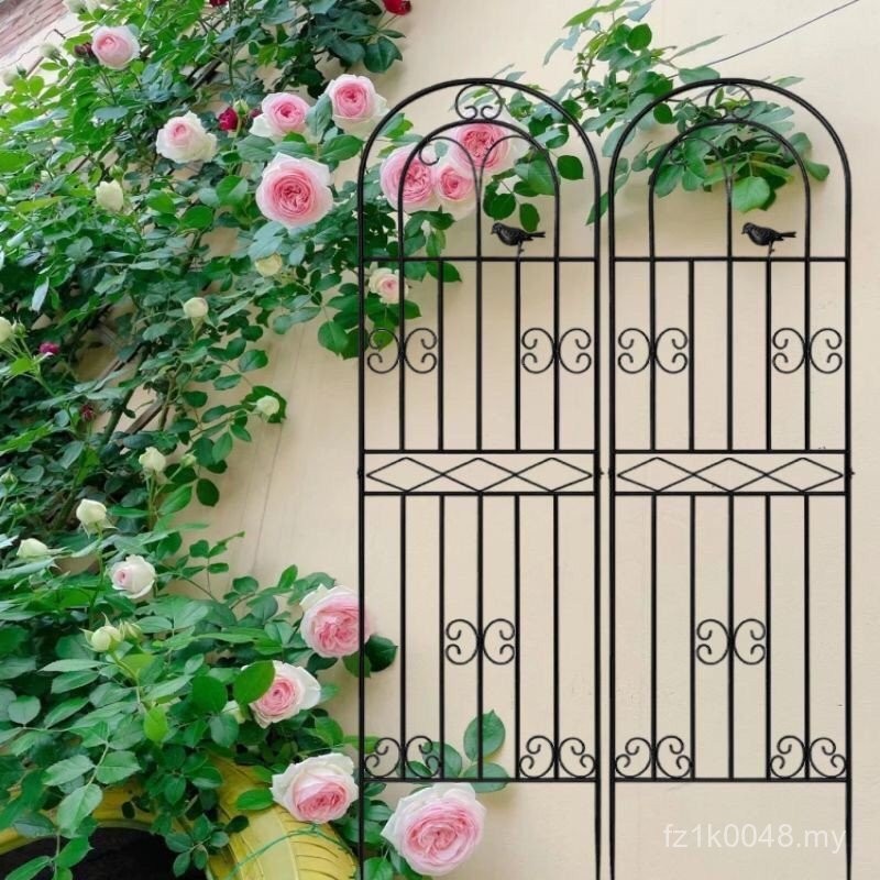 Collection Outdoor Courtyard Rattan Climbing Frame Rose Iron Rod Rose ...