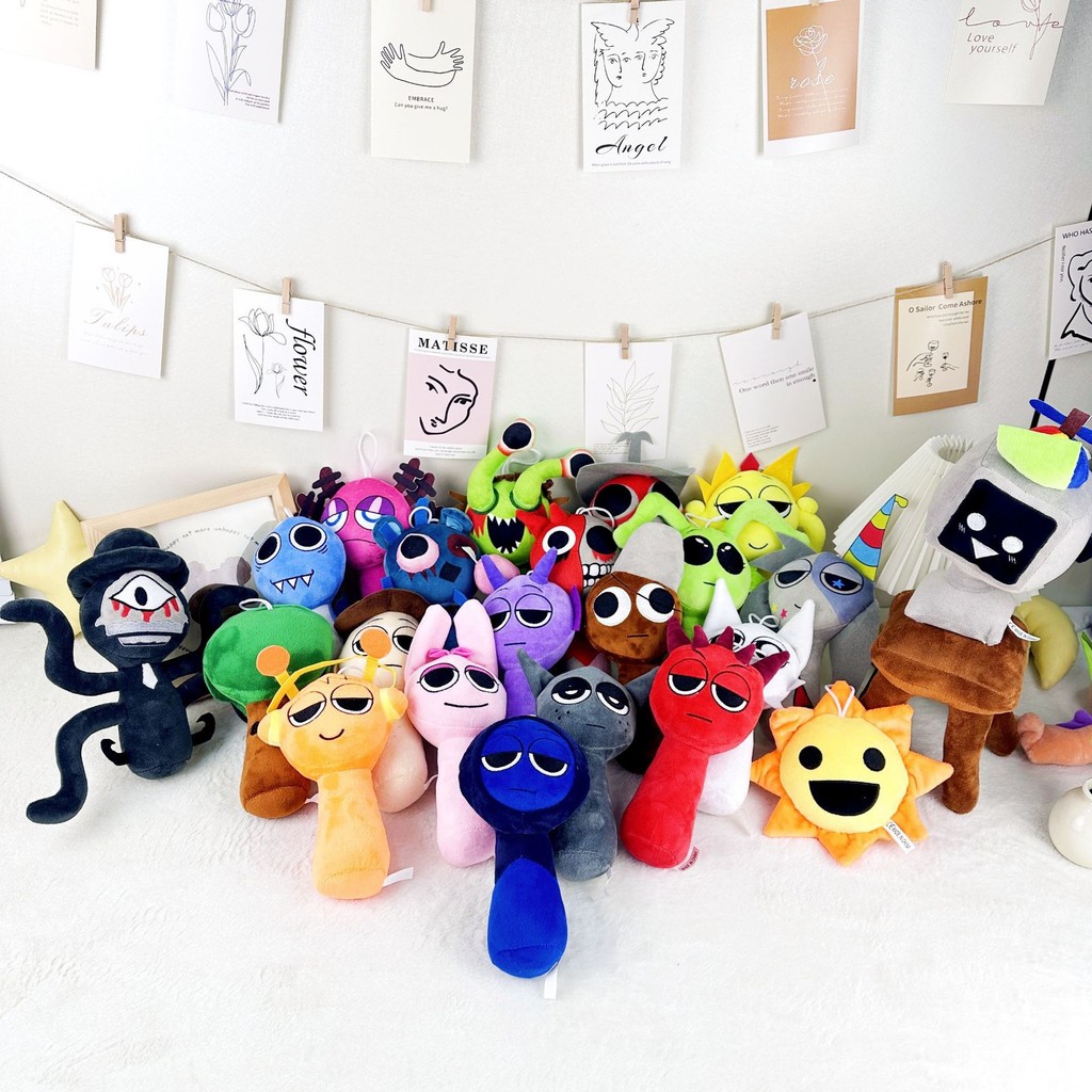 Sprunki Plush Rhythm Box New Style Game Merchandise Plush Toy Stuffed ...