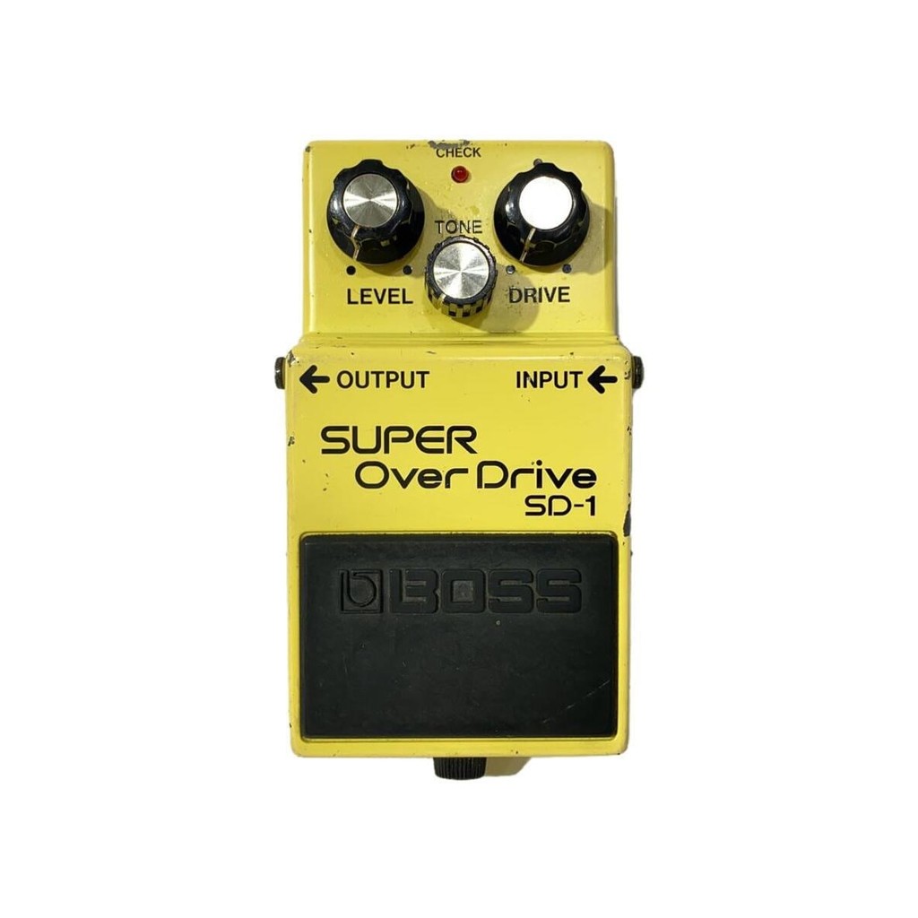 BOSS SD-1 SD-1/Overdrive/Body only/1986/Made in Japan/JRC4558DD glossy ...