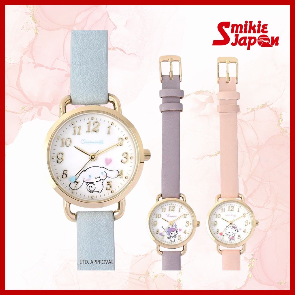 Fieldwork Heart Needle Watch G Sanrio SNR001 Pink, Blue Purple 28mm ...
