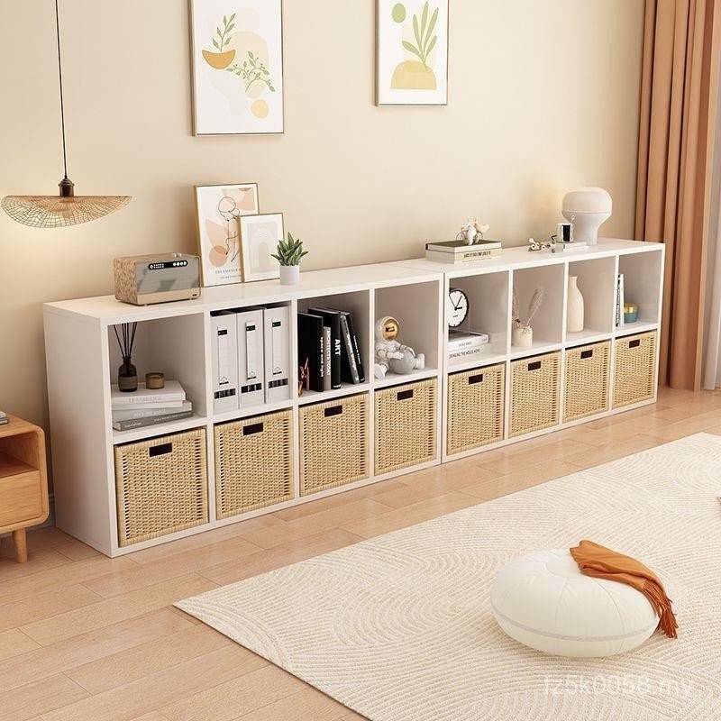 Use Books Solid Wood Floor-standing Bookshelf Children Free Living Room ...