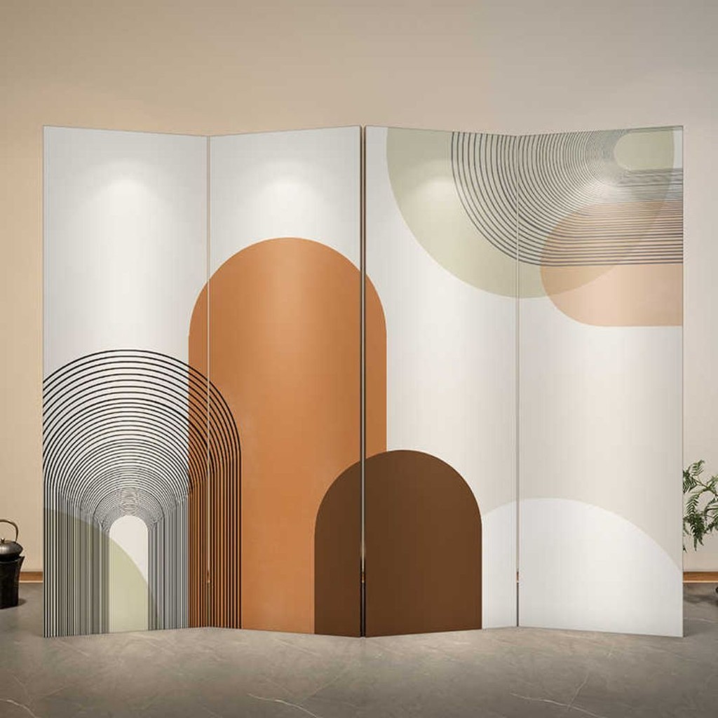 Simple modern screen partition living room club tooling tea room ...