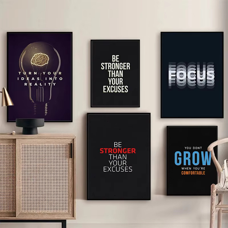 inspiring-quotes-canvas-poster-motivation-phrase-wall-art-picture-for