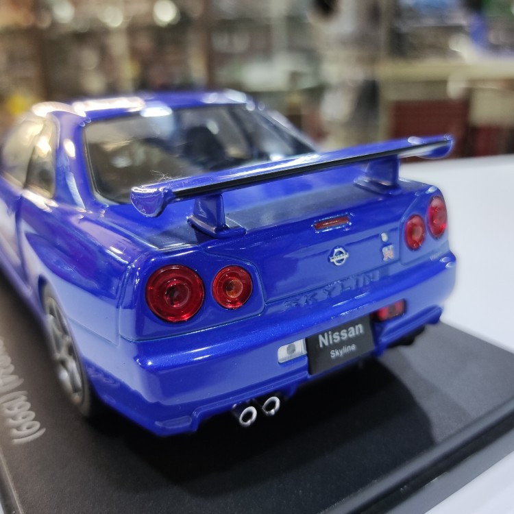 Available ixo1/24 Domestic Famous Car Series Nissan GTR R34 God of War ...