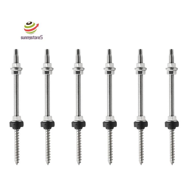 20cm Solar Hanger Bolts Solar Panel Roof Mounting Screws M10 Solar PV ...