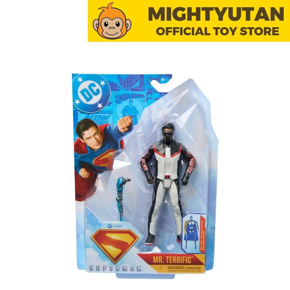 Superman 6-inch Character Mr Terrific Figure | Shopee Malaysia