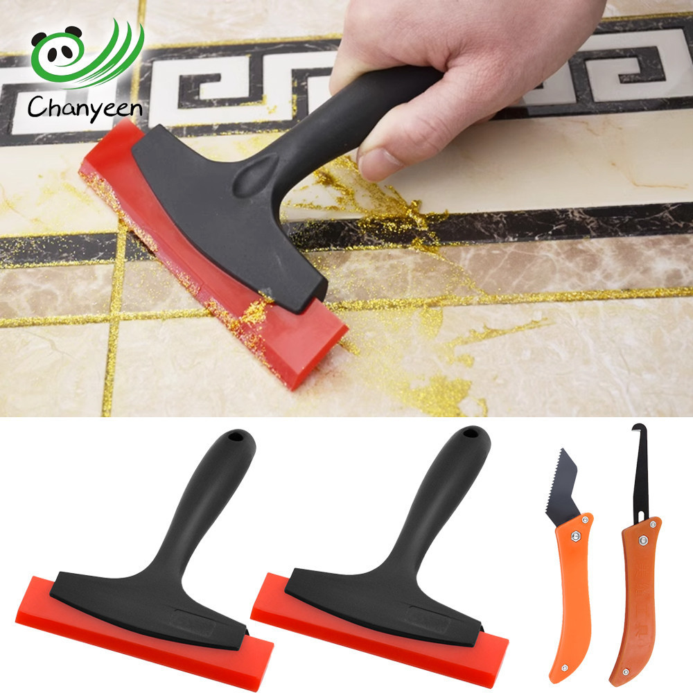 Bull tendon scraper 2-in-1 ceramic tile gap filling cleaning scraper ...