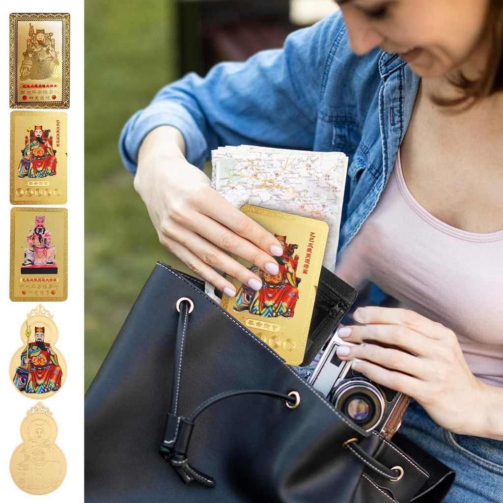 Tai Sui Amulet 2025 Traditional Chinese Feng Shui Amulets Cards Copper ...