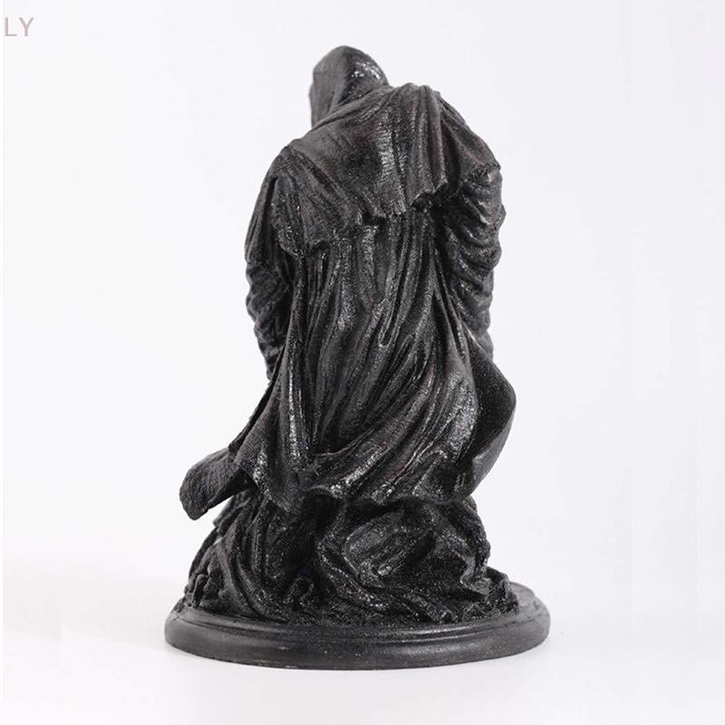 [LY] Holy Death Statue Standing Religious Decorative Figurine Grim ...