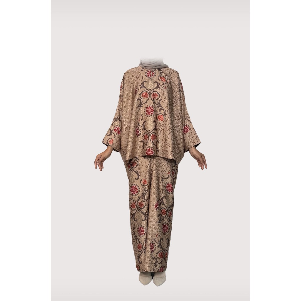 BELLA Premium Iron-less Royal Batik Baggy Kurung | Shopee Malaysia