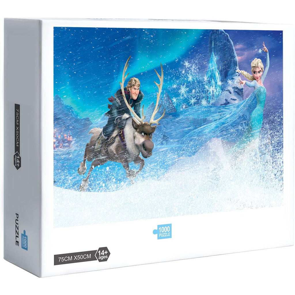 New Frozen Elsa Anna Disney Princess Movie 300 500 1000 Pieces Jigsaw ...