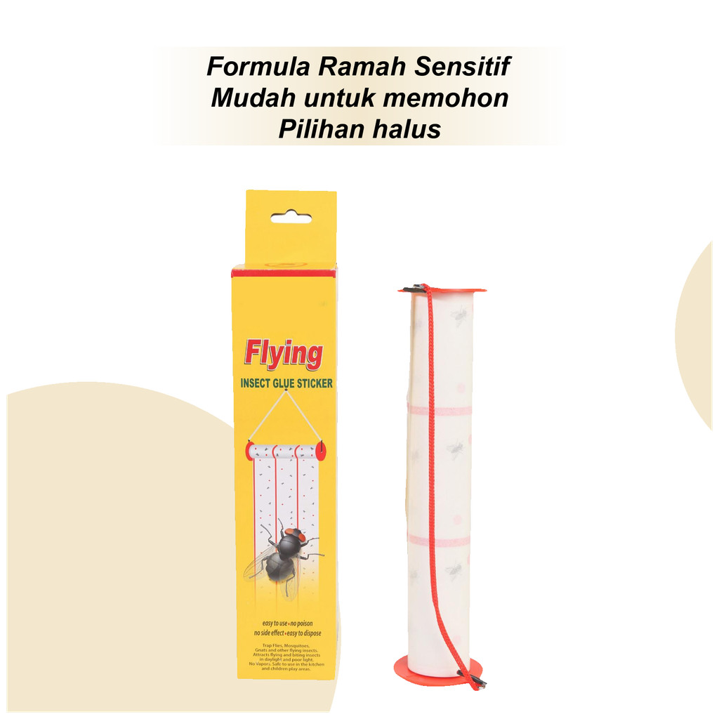 Fly Catcher Indoor Sticky Hanging Fly Strips Hanging Sticky Control ...