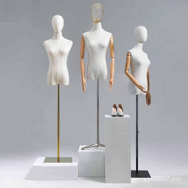 Human Table Half Body Props Model Clothing Store Female Wedding Model ...
