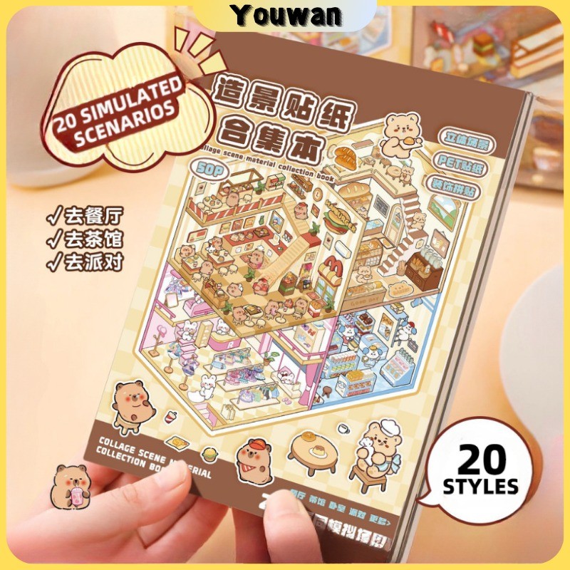 New Capybara Tirado Miniature Scene Collection Book Landscaping ...