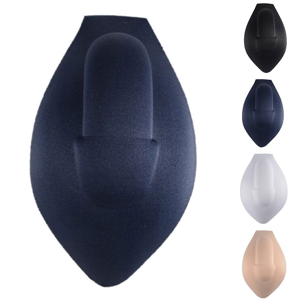 Mens Boxer Briefs push up cup Pads Pouch Penis Shorts