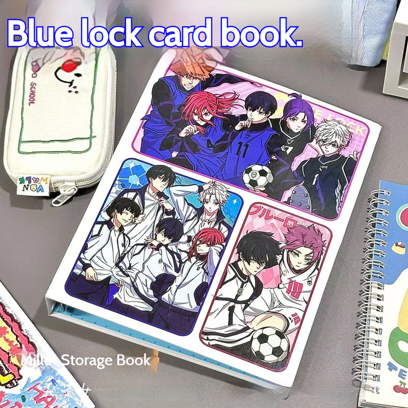 Blue Lock Anime Card Binder | Student Card Holder Album for Collectible ...