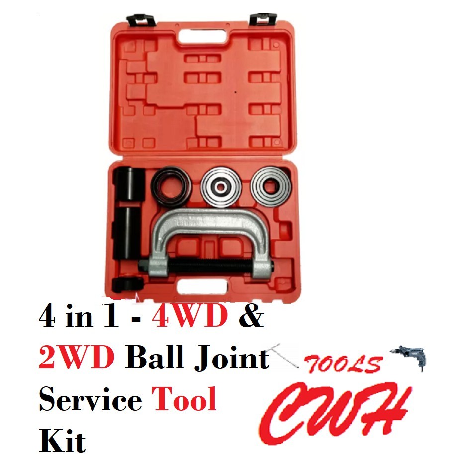 PRC 4in1 4WD & 2WD Ball Joint Service Tool Kit Press Set Tool Bushing ...