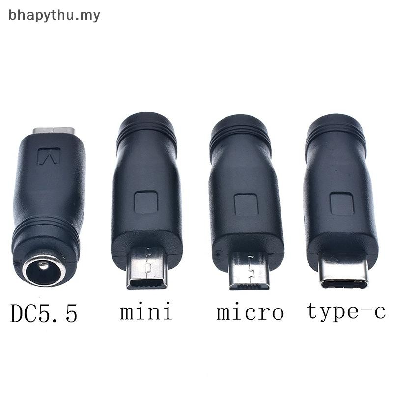 BN Type C / Tablet Micro USB 2.0 To DC 5.5x2.1 Mm Power Jack Adapter ...