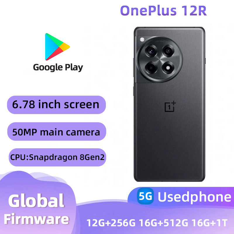 Oneplus 12R（5G）Smartphone Unlocked 256GB All Colours Good Condition ...