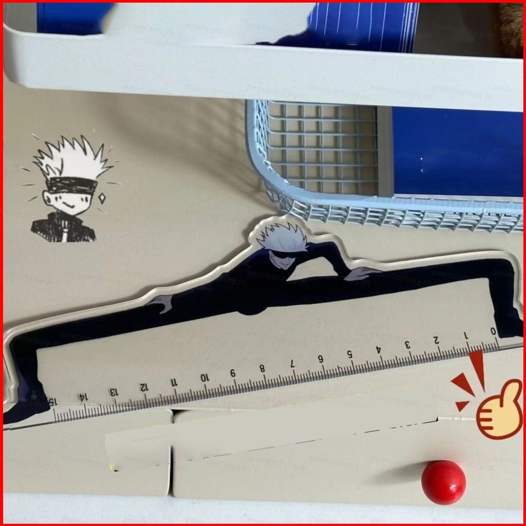 YS Jujutsu Kaisen Satoru Gojo Cartoon Anime Ruler Student Stationery ...