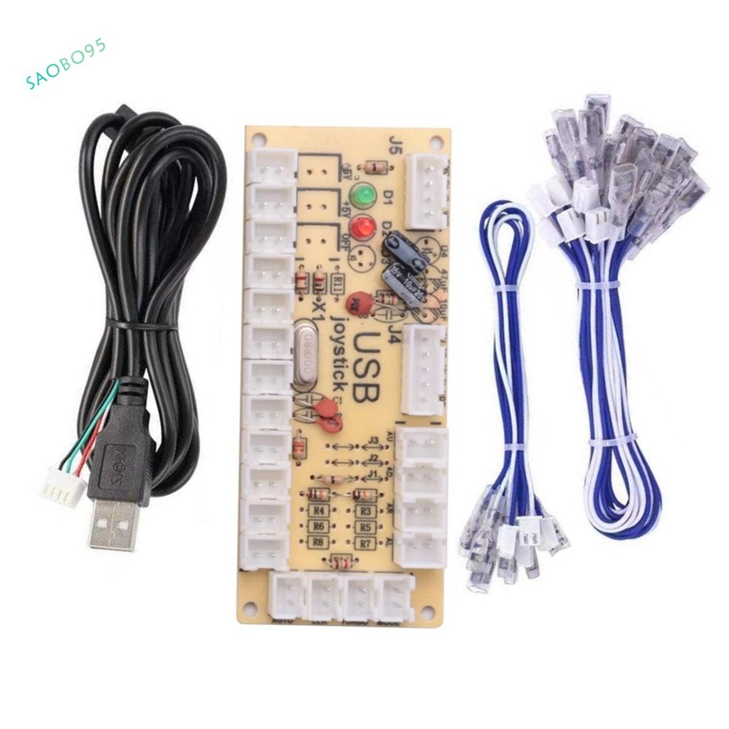 Zero Delay Arcade DIY Arcade USB Encoder to Joystick for PC///Android ...