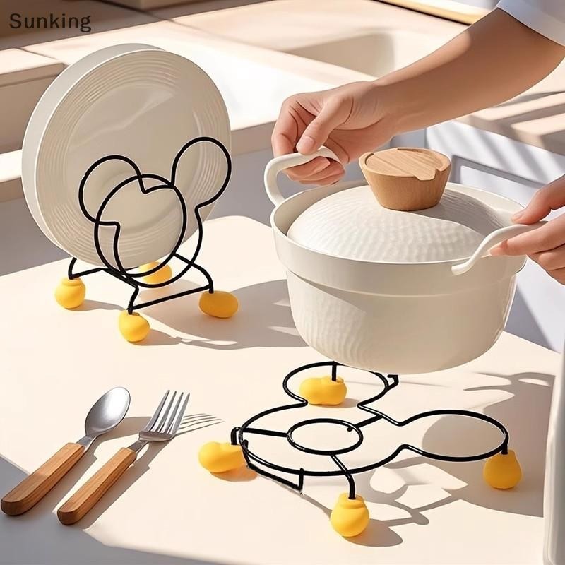 Sunking Disney Cartoon Cute Mickey Series Kitchen Storage Rack Bowl ...
