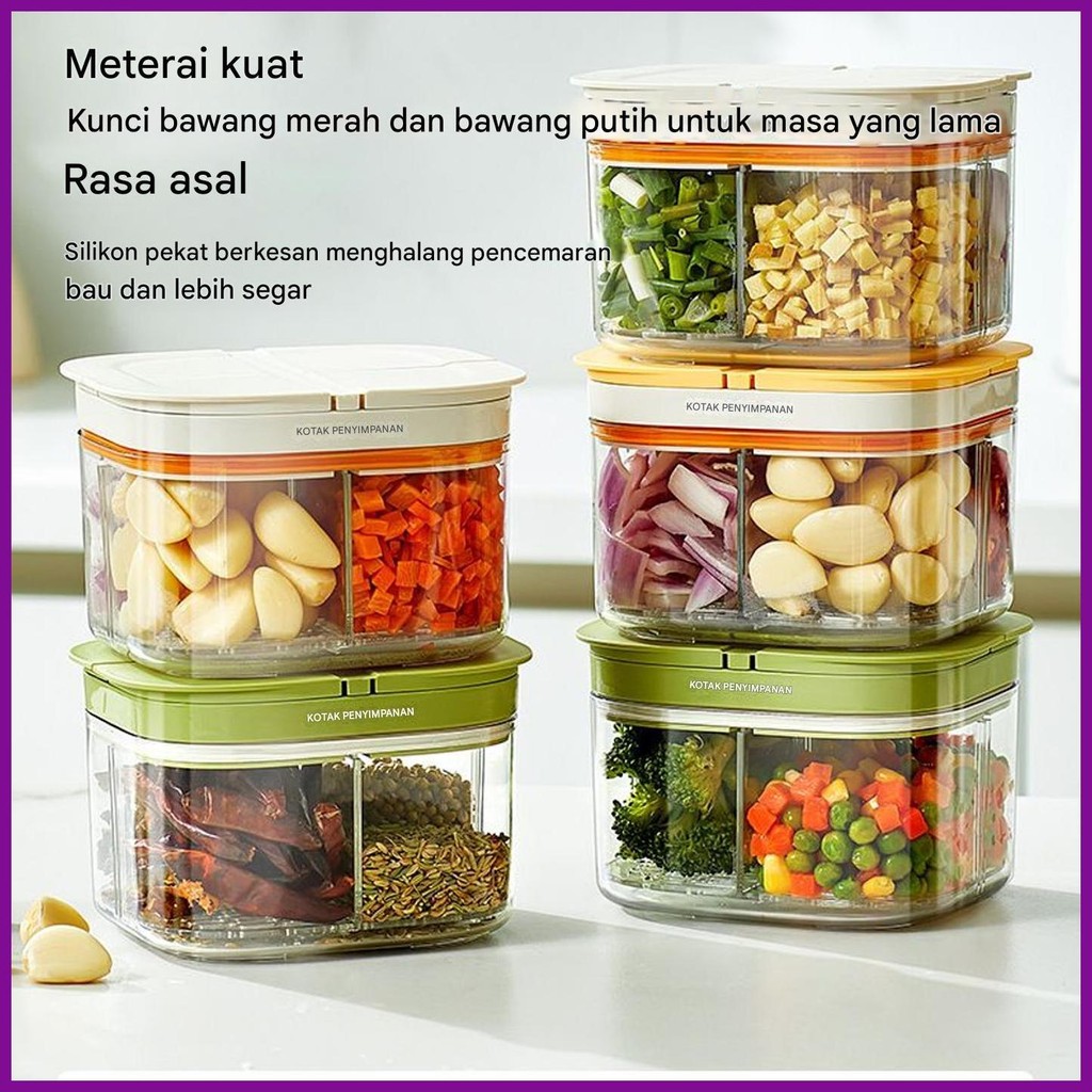 Snackle Box Container Food Storage Container Veggie Tray Refrigerator ...