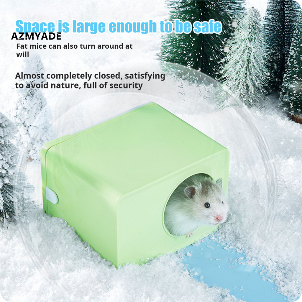 Picture of Safe Temperature Control for Hamsters Magnetic Hamster House for ...