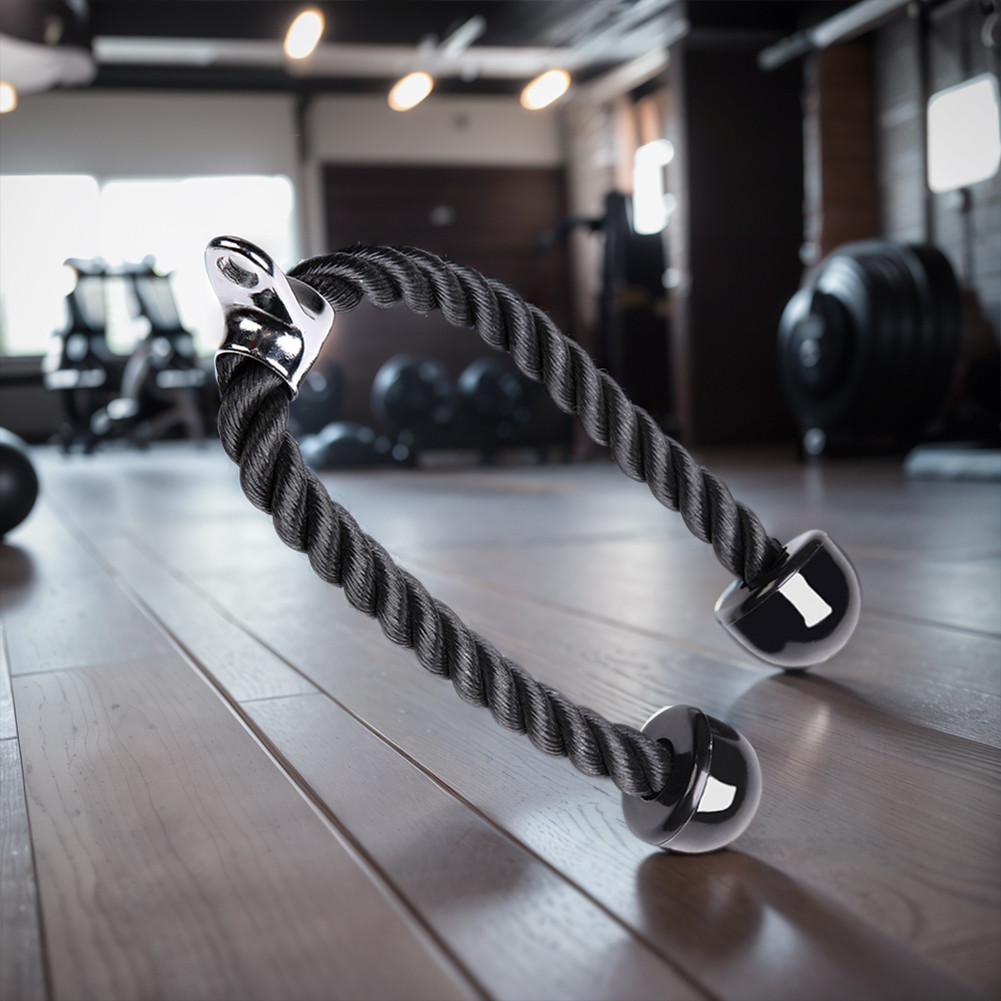 AIGONI™ Tricep Pull Down Rope Heavy Duty Nylon Triceps Rope Cable ...
