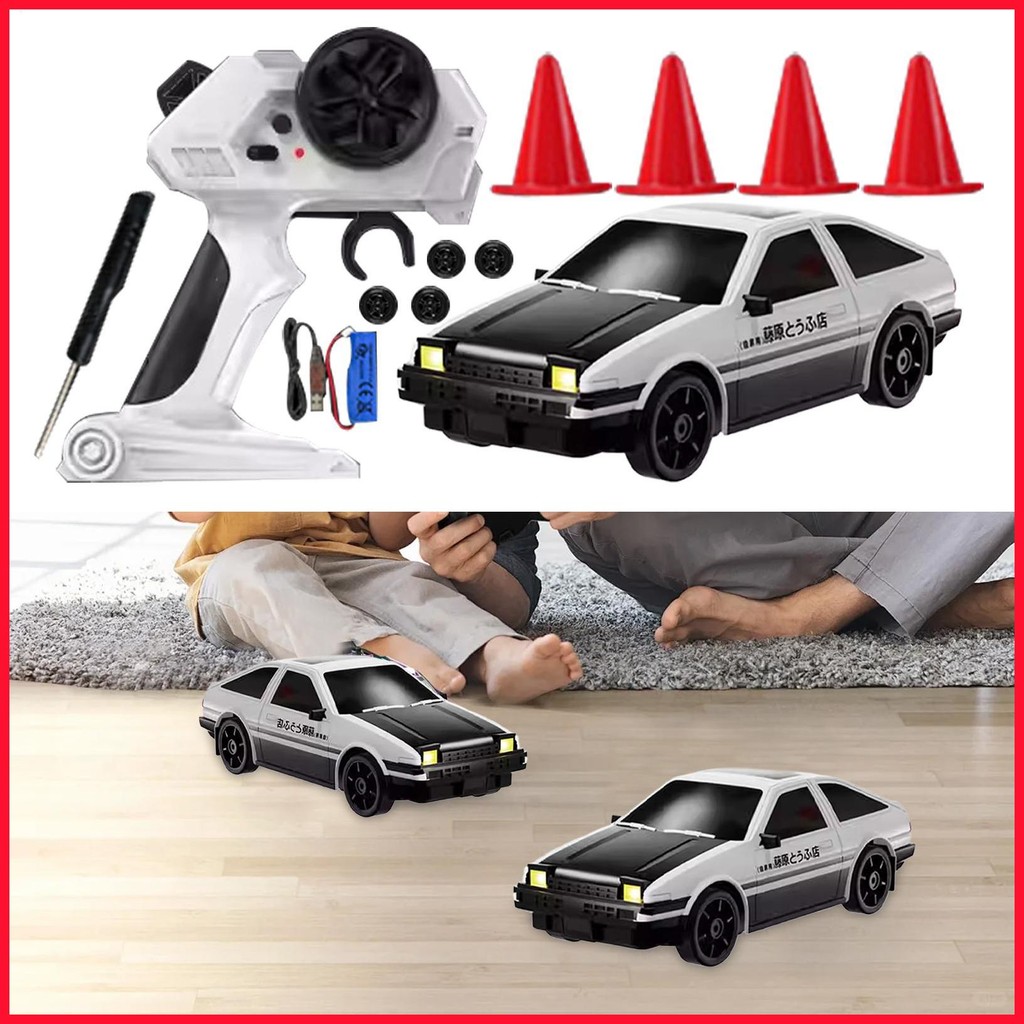 Racing Car Toys Cool Drift RC Car with LED Flash Funny Remote Control ...
