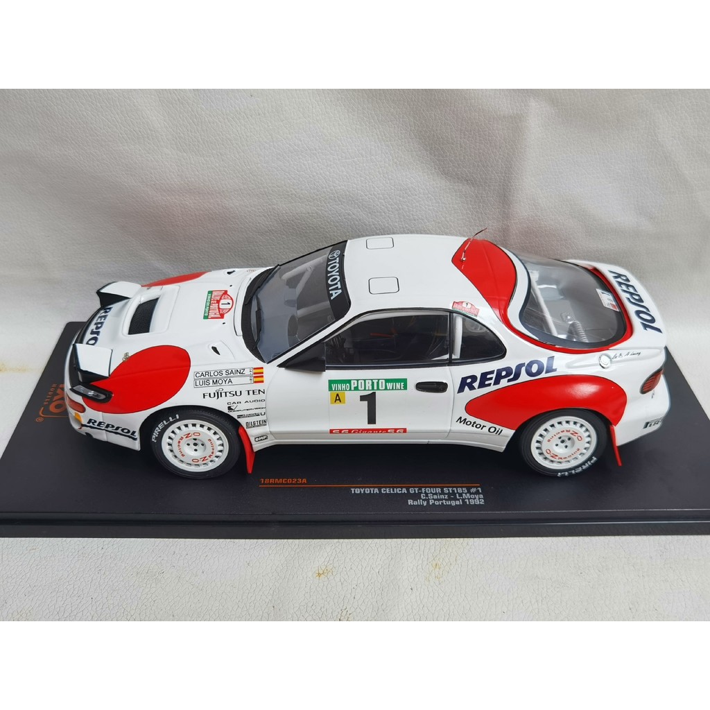 [Ready Stock] IXO 1/18 TOYOTA CELICA GT FOUR ST185 #1 1992 Toyota Rally ...