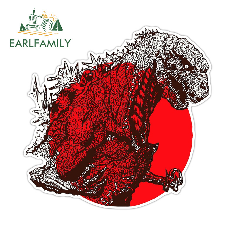 EARLFAMILY Godzilla and King Kong Car Stickers Windows Bumper ...