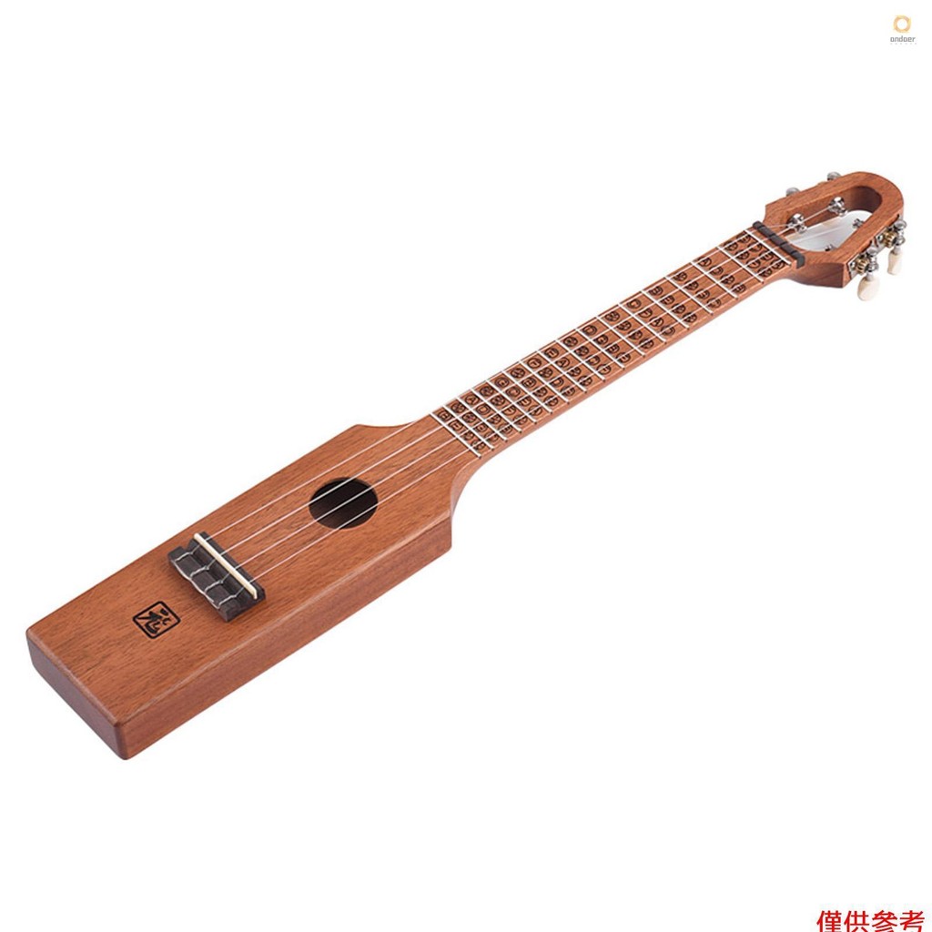 23" Acoustic Concert Ukulele Ukelele Uke Mahogany Wood Portable Compact