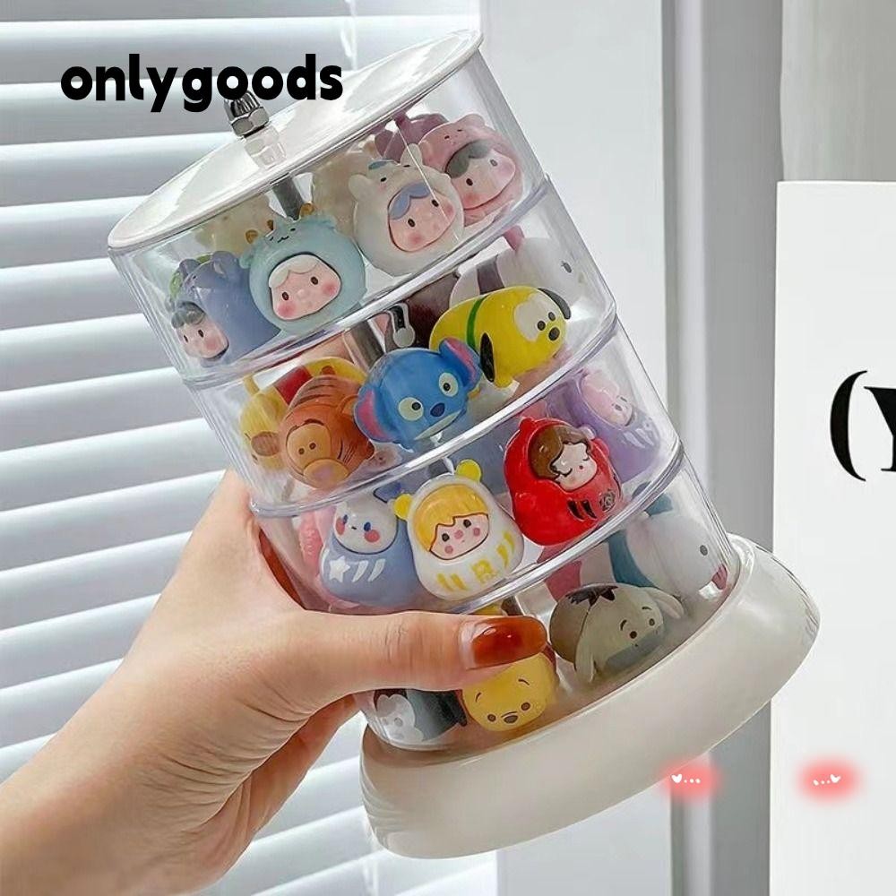 ONLYY Pop Bean Display Rack, With Cover Pop Mart Figurine Display Box ...