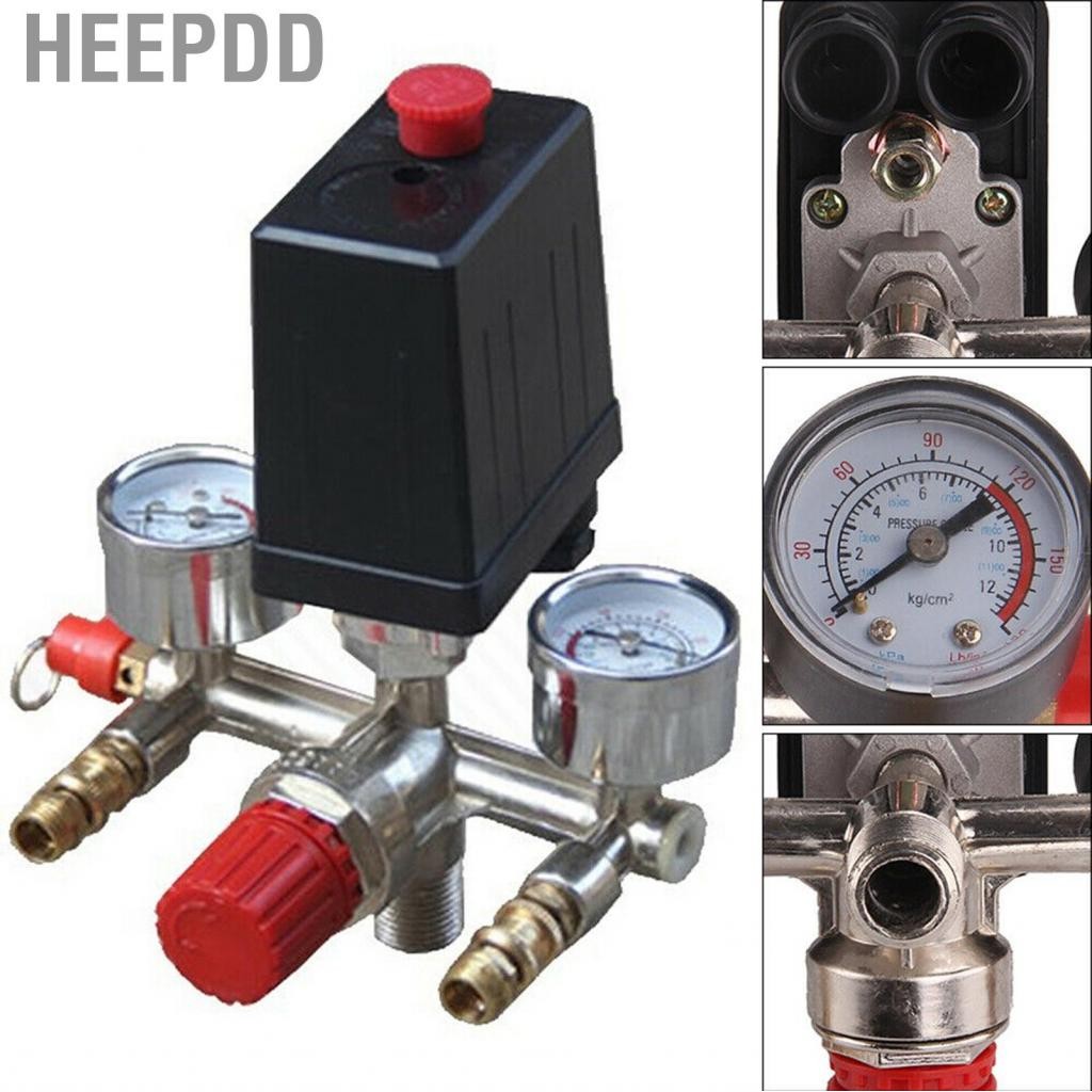 HEEPDD 230V Pressure Switch Air Valve Intake Manifold Compressor ...
